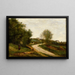 Gouvieux niedaleko Chantilly - Jean-Baptiste-Camille Corot — oprawiony obraz na ścianie