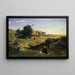 Agar dans le désert - Jean-Baptiste-Camille Corot — oprawiony obraz na ścianie