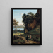 D'Albano w Italii - Jean-Baptiste-Camille Corot — oprawiony obraz na ścianie