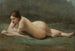 Młoda kobieta leżąca na trawie - Jean-Baptiste-Camille Corot — widok dzieła