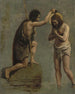 Studium Jezusa i Świętego Jana na Chrzest Chrystusa - Jean-Baptiste-Camille Corot — widok dzieła