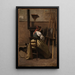 L'Atelier de Corot - Jean-Baptiste-Camille Corot — oprawiony obraz na ścianie