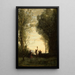 La Danse italienne - Jean-Baptiste-Camille Corot — oprawiony obraz na ścianie
