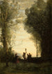 La Danse italienne - Jean-Baptiste-Camille Corot — widok dzieła