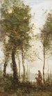 La Lisière du bois - Jean-Baptiste-Camille Corot — widok dzieła