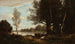 pejzaż z krowami - Jean-Baptiste-Camille Corot — widok dzieła
