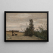 Pasterz z psem Rover - Jean-Baptiste-Camille Corot — oprawiony obraz na ścianie