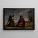 Chrystus w ogrodzie oliwnym - Jean-Baptiste-Camille Corot — oprawiony obraz na ścianie