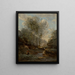 Le Vallon des Chèvres Souvenir du Lac de Garde - Jean-Baptiste-Camille Corot — oprawiony obraz na ścianie
