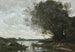 Le bateau chargé de foin - Jean-Baptiste-Camille Corot — widok dzieła