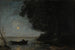 Jezioro, efekt nocny - Jean-Baptiste-Camille Corot — widok dzieła