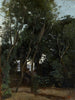 Le matin sous les arbres - Jean-Baptiste-Camille Corot — widok dzieła
