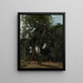 Le matin sous les arbres - Jean-Baptiste-Camille Corot — oprawiony obraz na ścianie