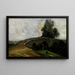 Le Vieux Pont - Jean-Baptiste-Camille Corot — oprawiony obraz na ścianie