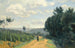 Les hauteurs de Sèvres Le chemin Troyon - Jean-Baptiste-Camille Corot — widok dzieła