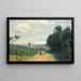 Les hauteurs de Sèvres Le chemin Troyon - Jean-Baptiste-Camille Corot — oprawiony obraz na ścianie