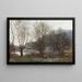 Stawy w Ville-d'Avray - Jean-Baptiste-Camille Corot — oprawiony obraz na ścianie