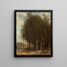 Lisière de bois - Jean-Baptiste-Camille Corot — oprawiony obraz na ścianie