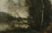 Staw z pochylonym drzewem - Jean-Baptiste-Camille Corot — widok dzieła