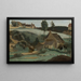 Morvan, Petit Moulin - Jean-Baptiste-Camille Corot — oprawiony obraz na ścianie