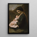 Matka i dziecko - Jean-Baptiste-Camille Corot — oprawiony obraz na ścianie
