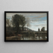 Staw w Ville-d'Avray - Jean-Baptiste-Camille Corot — oprawiony obraz na ścianie