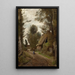 Saint-Quentin-des-Prés Oise w pobliżu Gournay-en-Bray - Jean-Baptiste-Camille Corot — oprawiony obraz na ścianie