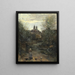 Semur Le Chemin De L'église - Jean-Baptiste-Camille Corot — oprawiony obraz na ścianie