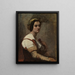 Sibylle - Jean-Baptiste-Camille Corot — oprawiony obraz na ścianie