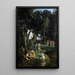 Silène - Jean-Baptiste-Camille Corot — oprawiony obraz na ścianie