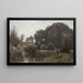 Pamiątka z willi Borghese - Jean-Baptiste-Camille Corot — oprawiony obraz na ścianie