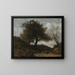 Pamiątka Normandii - Jean-Baptiste-Camille Corot — oprawiony obraz na ścianie