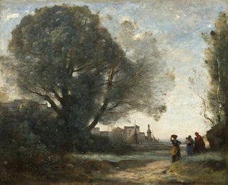 JeanBaptisteCamille Corot - Souvenir of Terracina.webp