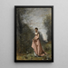 Wiosna życia - Jean-Baptiste-Camille Corot — oprawiony obraz na ścianie