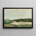 Le Bain - Jean-Baptiste-Camille Corot — oprawiony obraz na ścianie