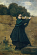 La Petite Curieuse - Jean-Baptiste-Camille Corot — widok dzieła