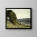 Le départ du batelier - Jean-Baptiste-Camille Corot — oprawiony obraz na ścianie