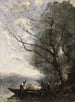 Le passeur - Jean-Baptiste-Camille Corot — widok dzieła