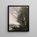 Le passeur - Jean-Baptiste-Camille Corot — oprawiony obraz na ścianie