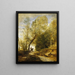 La forêt de Coubron - Jean-Baptiste-Camille Corot — oprawiony obraz na ścianie