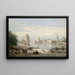 Port La Rochelle - Jean-Baptiste-Camille Corot — oprawiony obraz na ścianie