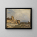 Pałac Papieży w Avignon - Jean-Baptiste-Camille Corot — oprawiony obraz na ścianie