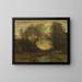 L'Étang à l'entrée des bois - Jean-Baptiste-Camille Corot — oprawiony obraz na ścianie