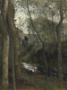 Strumień w lesie - Jean-Baptiste-Camille Corot — widok dzieła
