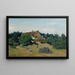 Wiejska farma w Saint-Martin-du-Bon-Fossé niedaleko Saint-Lô - Jean-Baptiste-Camille Corot — oprawiony obraz na ścianie