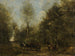 Jedna alejka w lesie Wagnonville - Jean-Baptiste-Camille Corot — widok dzieła
