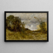 samotnej doliny - Jean-Baptiste-Camille Corot — oprawiony obraz na ścianie