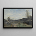 Wykarczowanych Dolin - Jean-Baptiste-Camille Corot — oprawiony obraz na ścianie