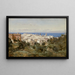 Widok na Genu - Jean-Baptiste-Camille Corot — oprawiony obraz na ścianie