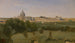 Widok na Rzym z Monte Pincio - Jean-Baptiste-Camille Corot — widok dzieła